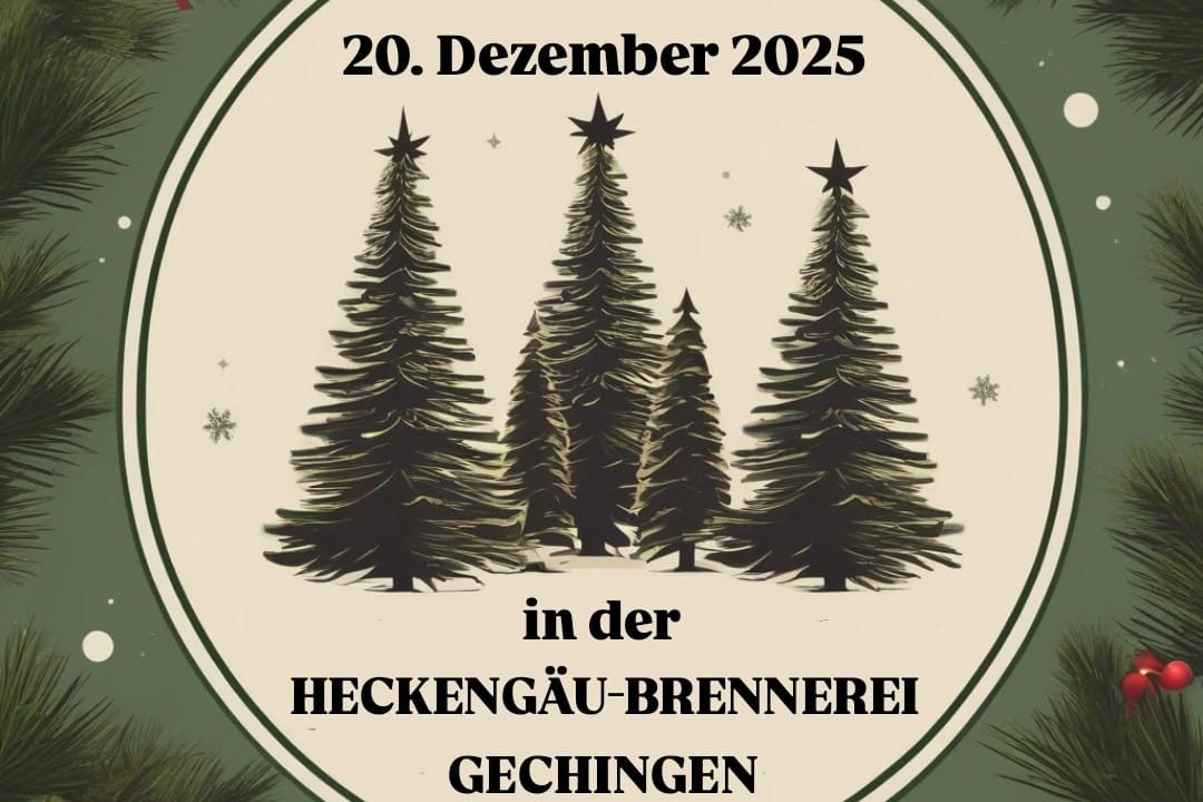 Weihnachts-Bar in der Heckengäu Brennerei Gechingen